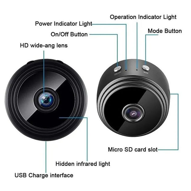 Mini WiFi Wireless Security Protection Camera